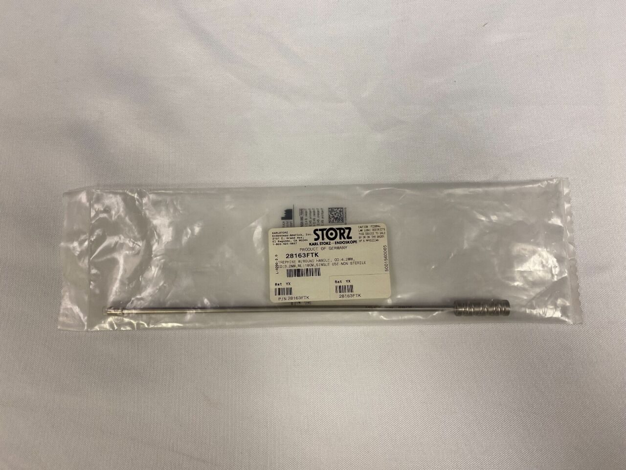 KARL STORZ 28163FTK Arthroscope — photo 1