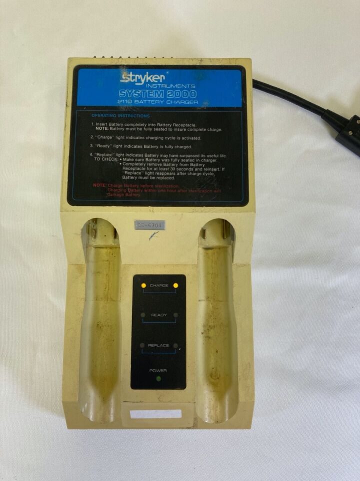 STRYKER 2110-120 System 2000 Battery Charger