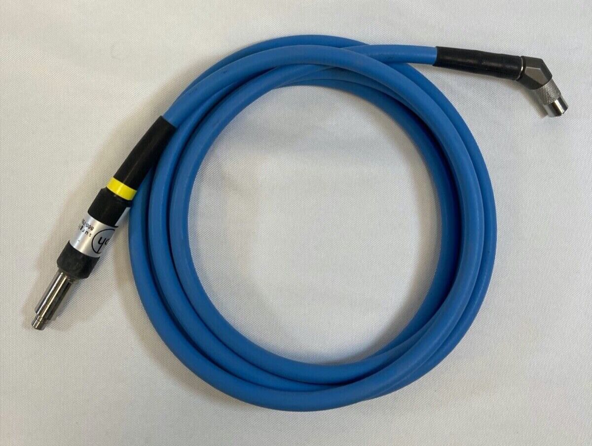 ACMI 45deg Scope End  Source End Fiber Optic Light Cable — photo 6
