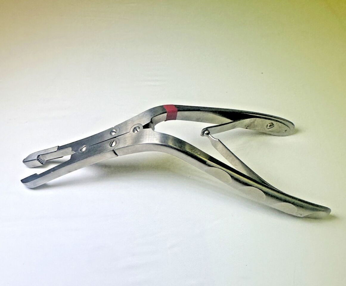 KARL STORZ N5346 Wright-Rubin Septum Morselizer Angled Forceps — photo 1