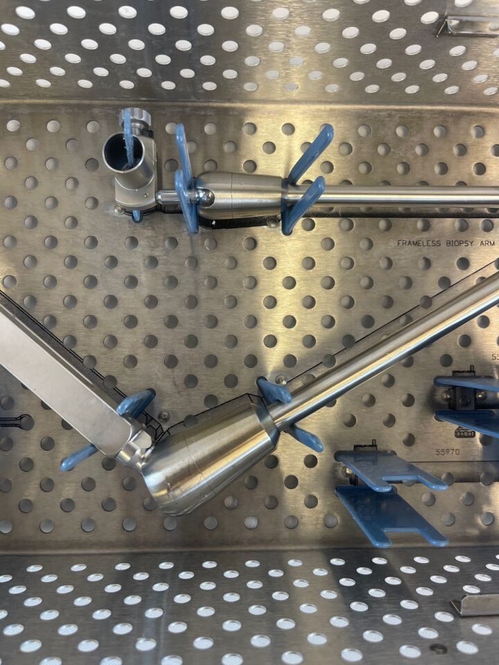 BRAINLAB Various  Frameless Biopsy System w/ Sterilization Case — photo 4