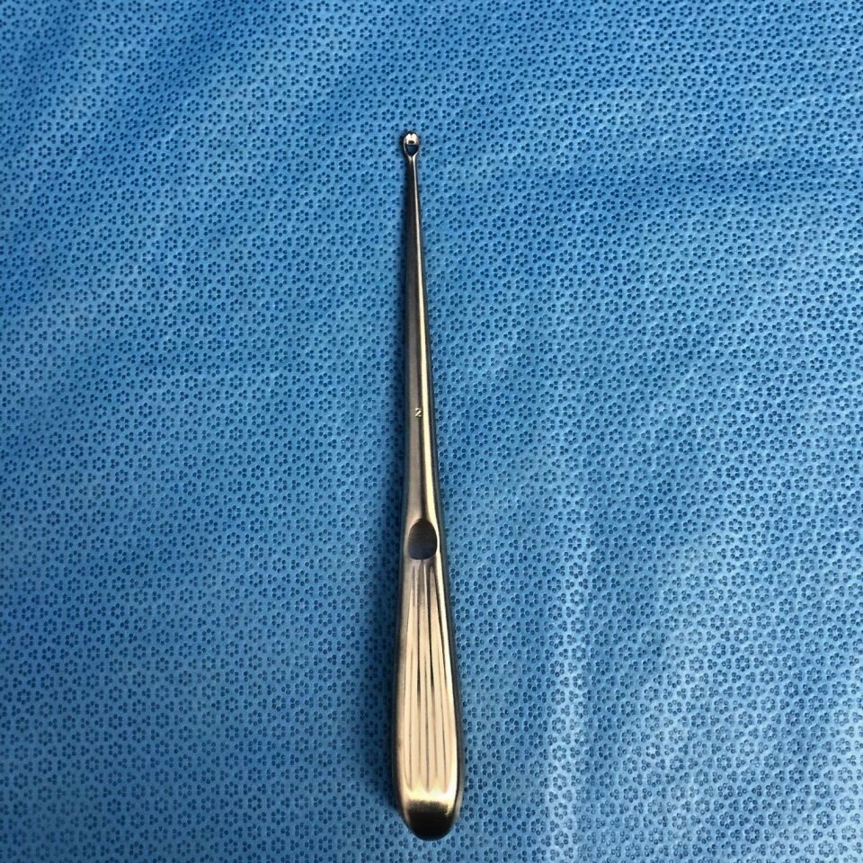 V. MUELLER OS992-002 Bruns Straight Curette Orthopedic — photo 4