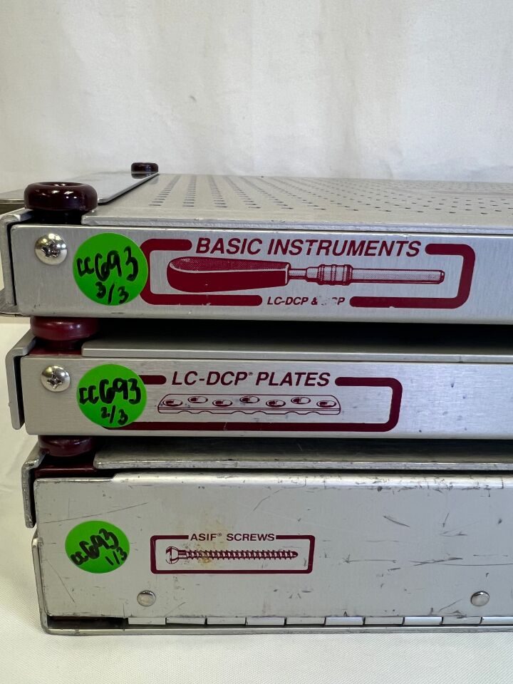 SYNTHES  Large Fragment System Basic Instruments, LC-DCP Plates & ASIF Screws — photo 5