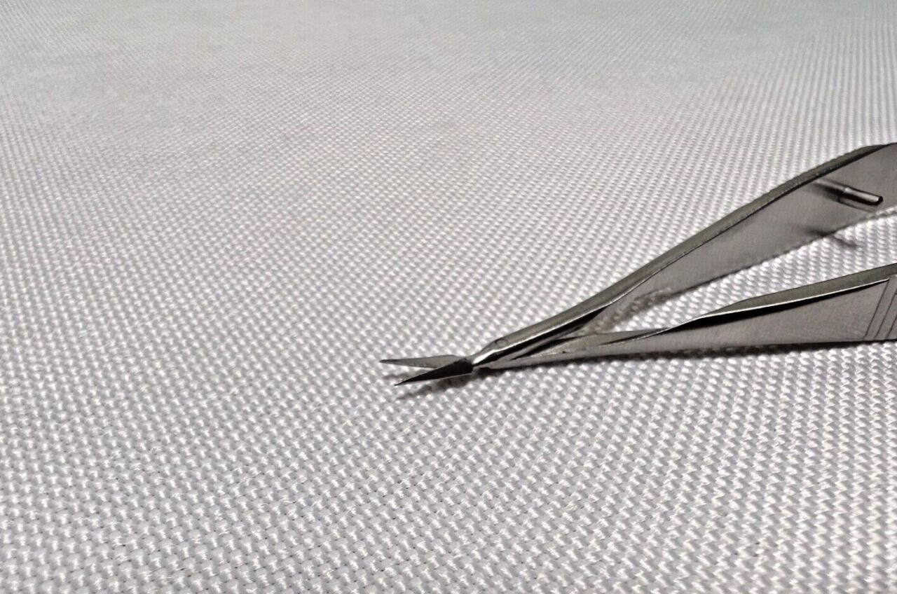 JARIT 360-201 Vannas Capsulotomy Scissor Curved Sharp Tips 3-1/8" Length — photo 2
