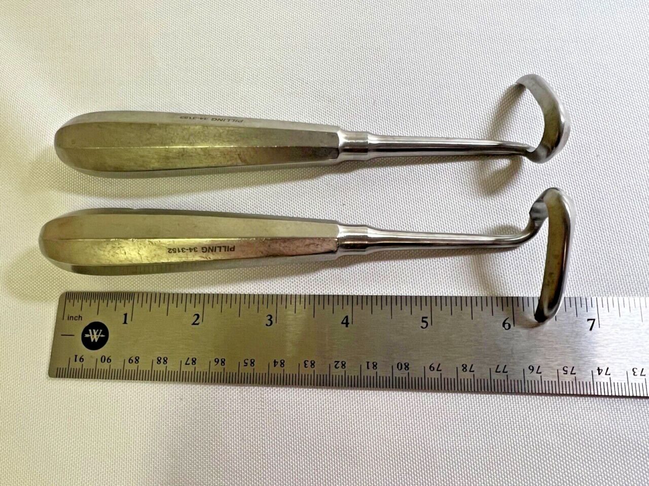 PILLING 34-3152 & 34-3153 Doyen Right Side & Left Side Rasps Set of 2 — photo 5