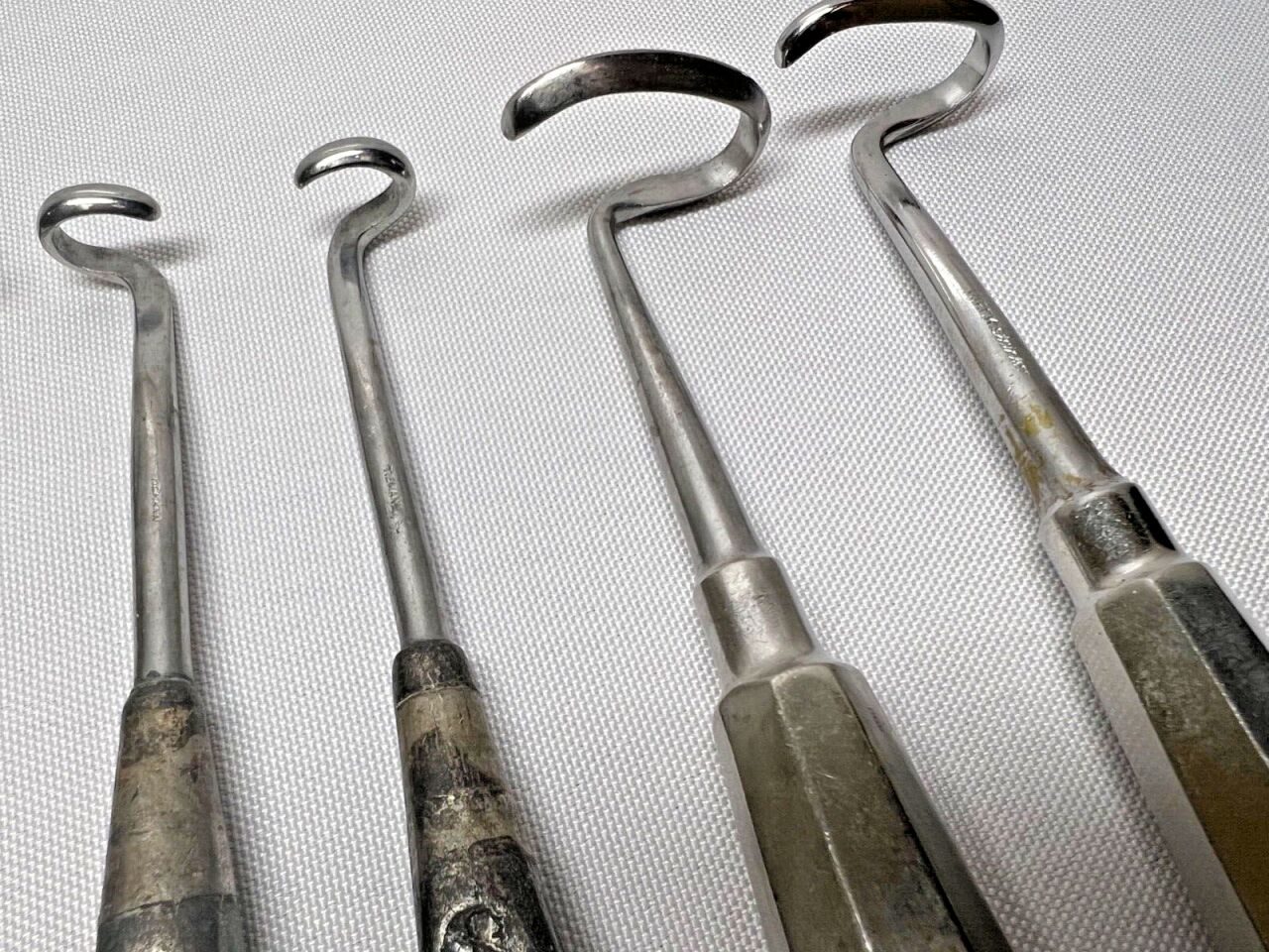 WECK Lot of 6 German Stainless Tiemann Left & Right Sides Rasp Instruments — photo 4