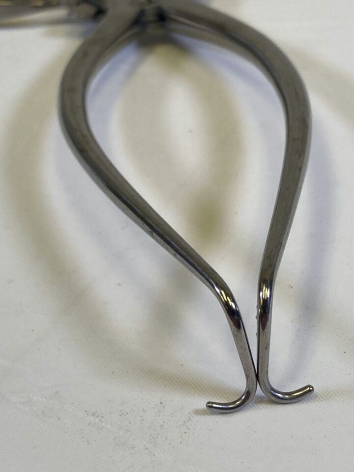 W. LINK 64-4160/16 Kolbel Soft Tissue Retractor 190mm Single Prong Straight Fine — photo 6