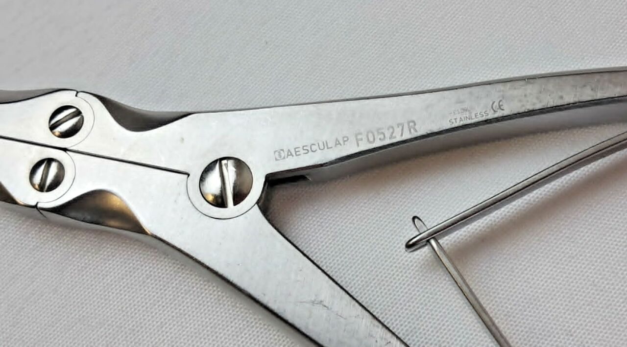 AESCULAP FO527R Leksell Duckbill Rongeur, ANG, 3 X16mm — photo 4