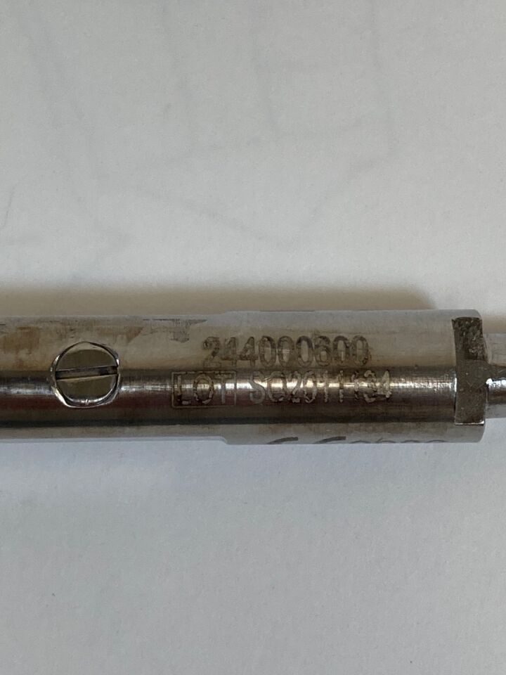 SYNTHES 244000600 Straight Grater Handle Dual Coupling — photo 2