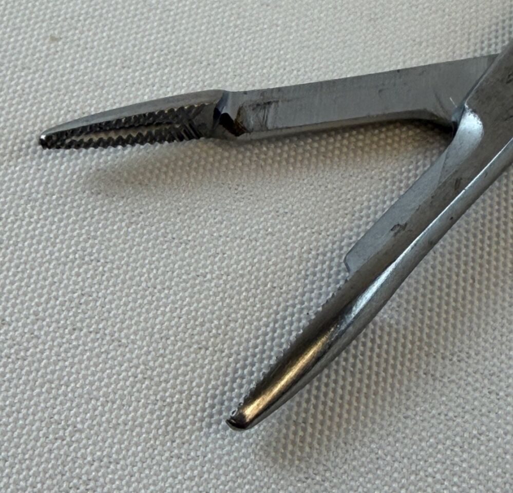 SKLAR 202747 Olsen Hegar Needle Holder Delicate Serrated 4.75" — photo 7