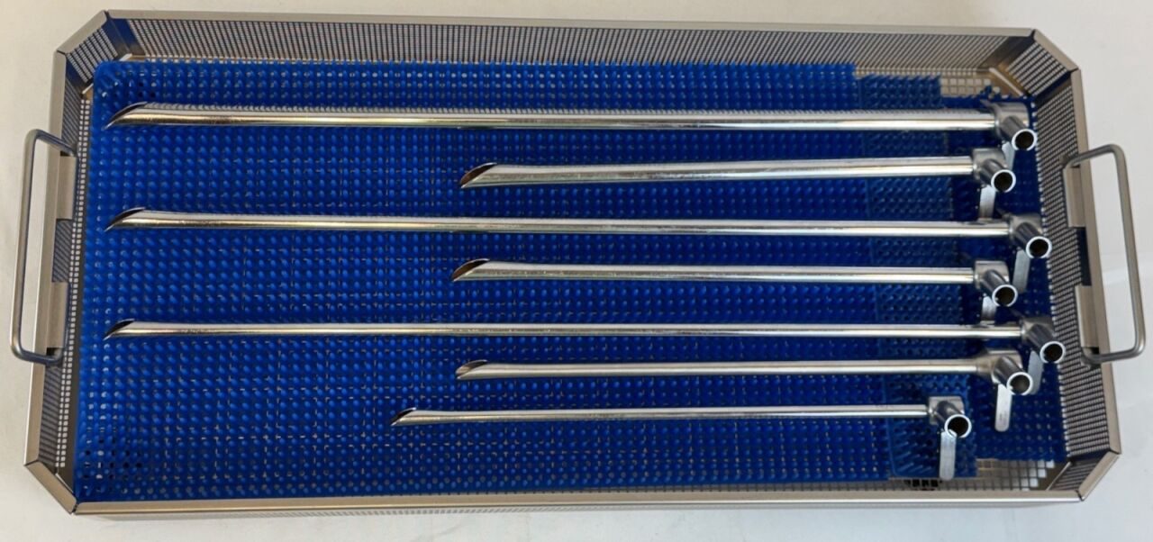 STORZ 2060A/B/C/D/E/F/H Roberts-Jesberg Esophagoscope Set w/ Tray — photo 10