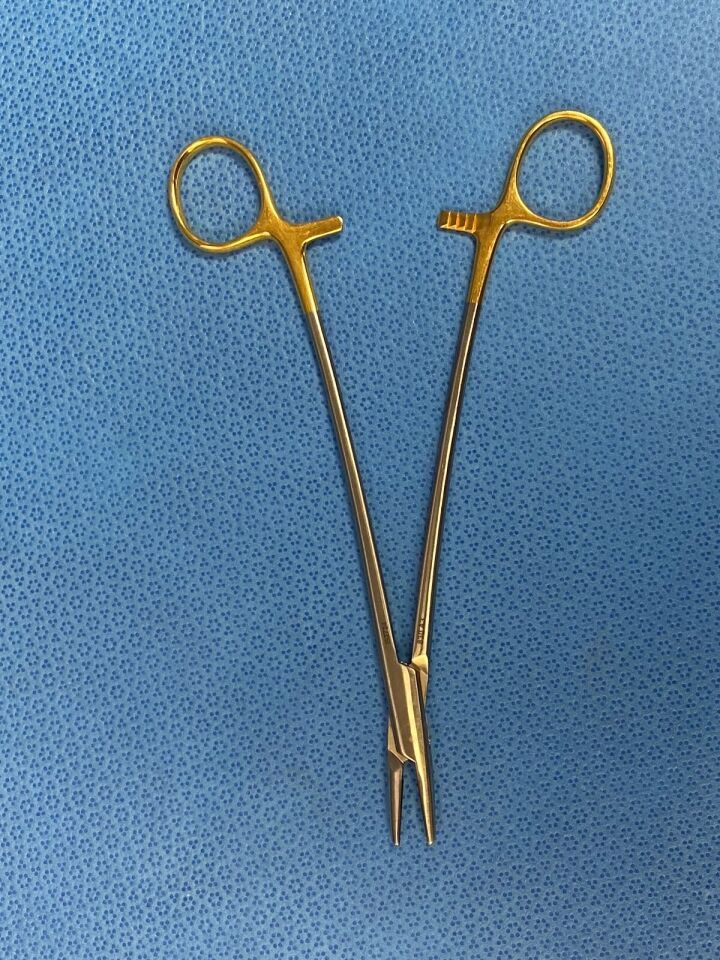 TELEFLEX MEDICAL PILLING 152724 Mayo Hegar Needle Holder 17 x 2.8 mm jaw, 8" — photo 3