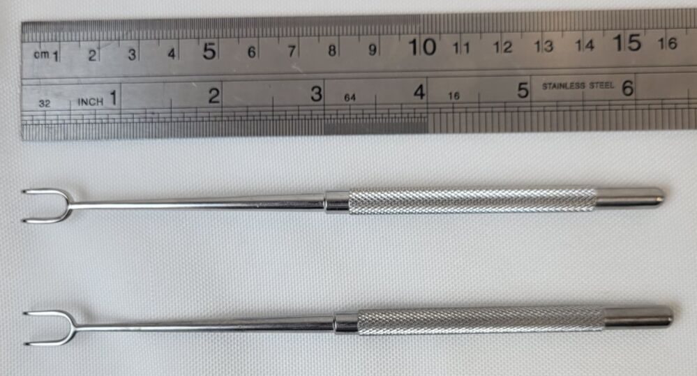 KARL STORZ N-4727 Joseph Double Prong Surgical Hook 6.25" ENT (Set of 2) — photo 6