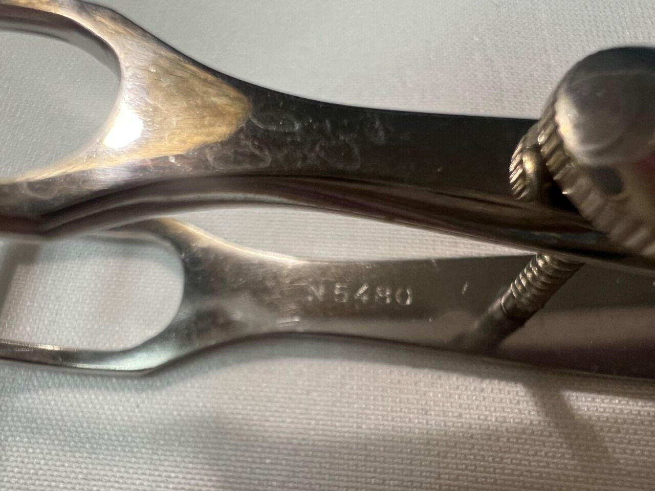 STORZ N5480 ENT Forceps 14mm Tips X 4.2" Length Cottle Columella Forceps — photo 4