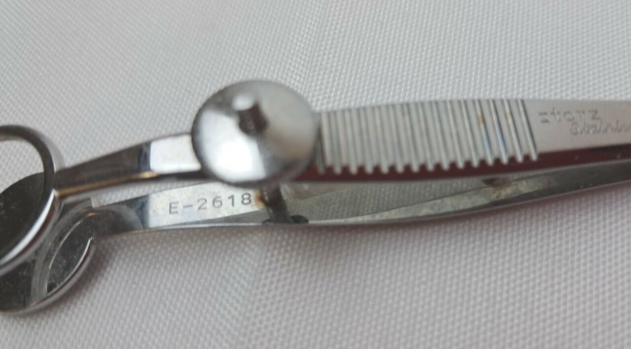 KARL STORZ E-2618 12mm (Ring) / 15mm (Plate) Hunt Chalazion Forceps — photo 4