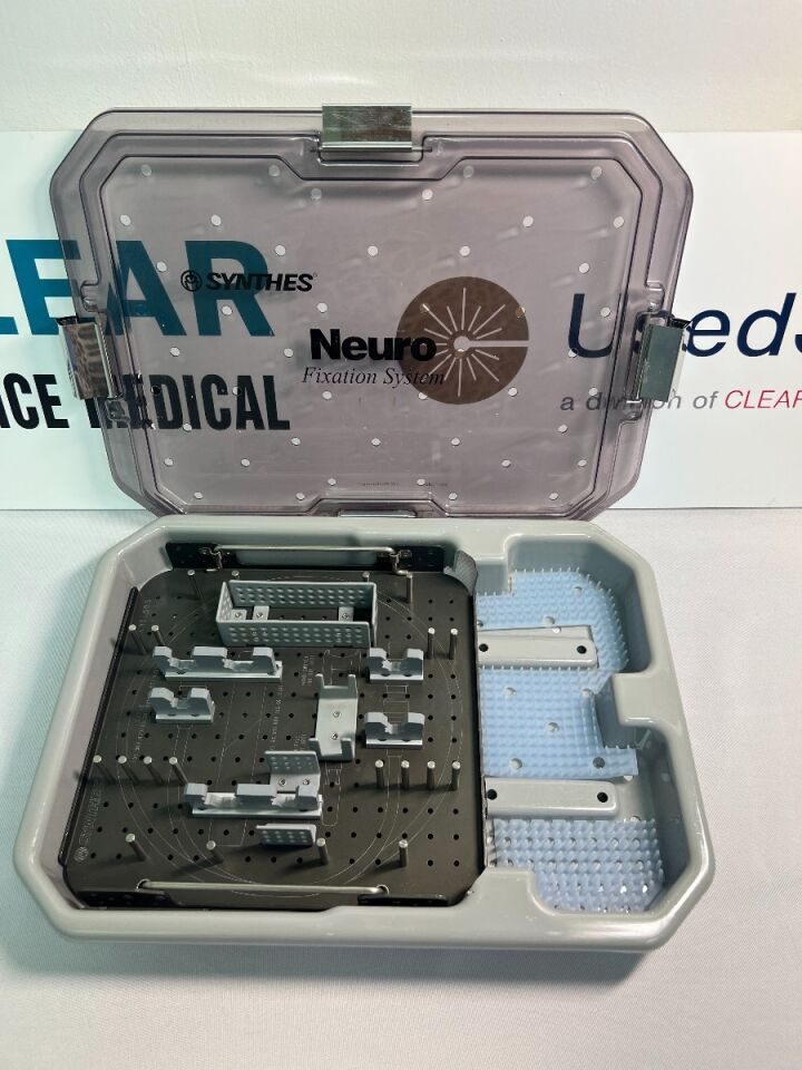 SYNTHES Various Neuro Fixation System Sterilization Tray — photo 2