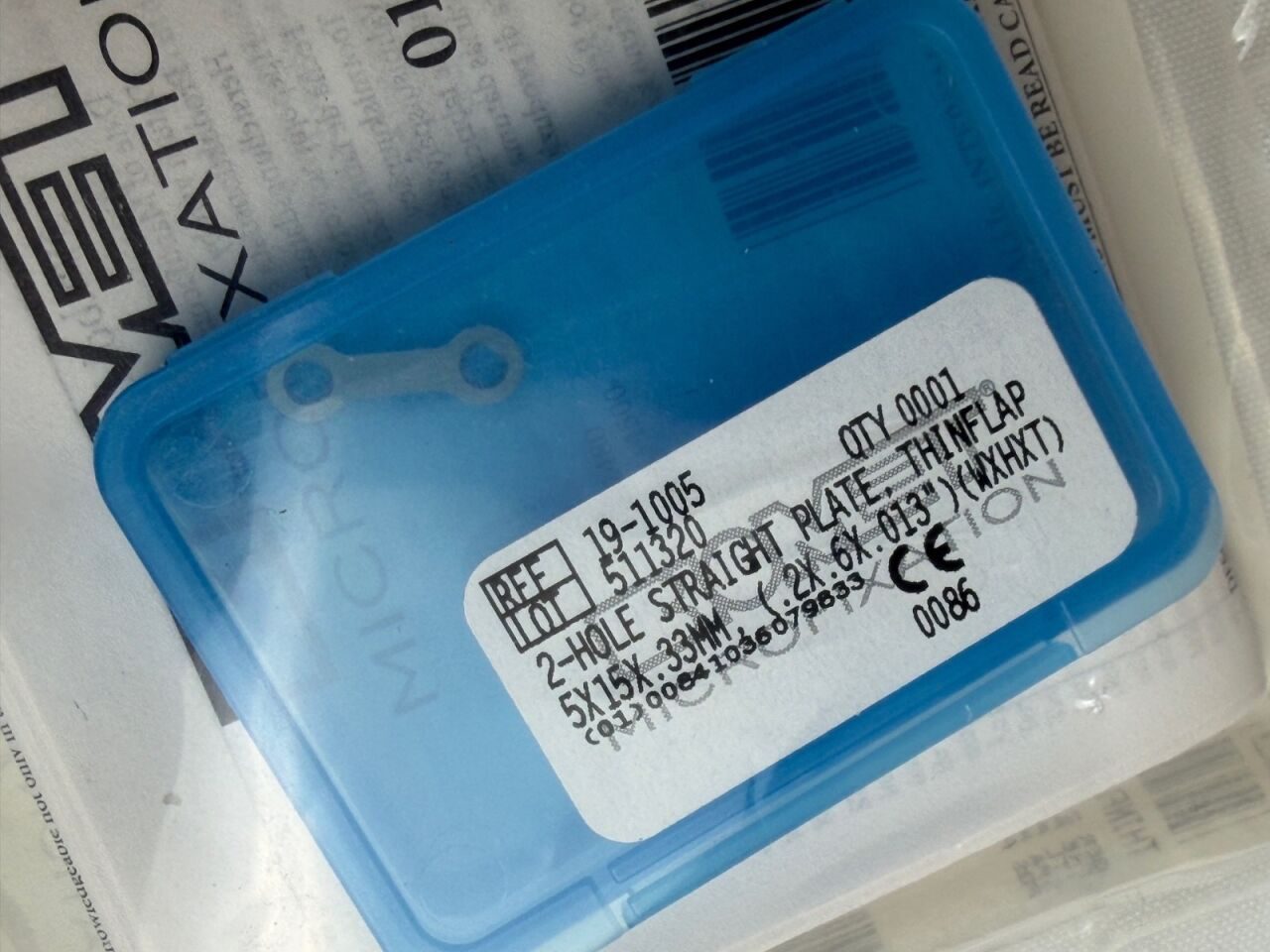 BIOMET Thin Flap Microfixation Instrument Set Neuro CMF — photo 8