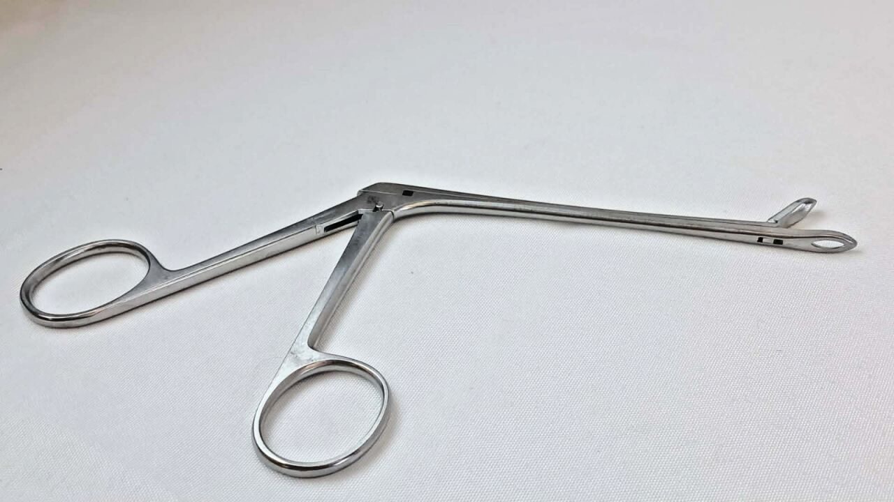 AESCULAP OK509R Weil-Blakesley Ethmoid Rongeur Straight 5.6mm Nasal Forceps ENT — photo 2