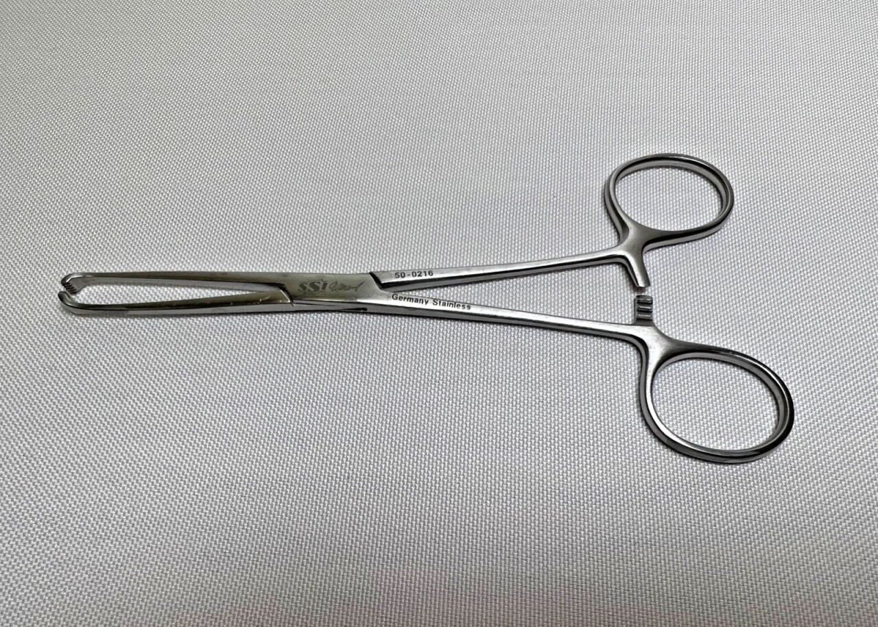 SSI ULTRA 50-0216 Allis Tissue Forceps 5x6 Teeth, 6" Length — photo 1