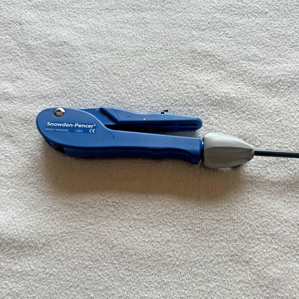 SNOWDEN-PENCER 90-7820 Bullet Nose Diamond Jaw Laparoscopic Ratcheted Grasper — photo 5