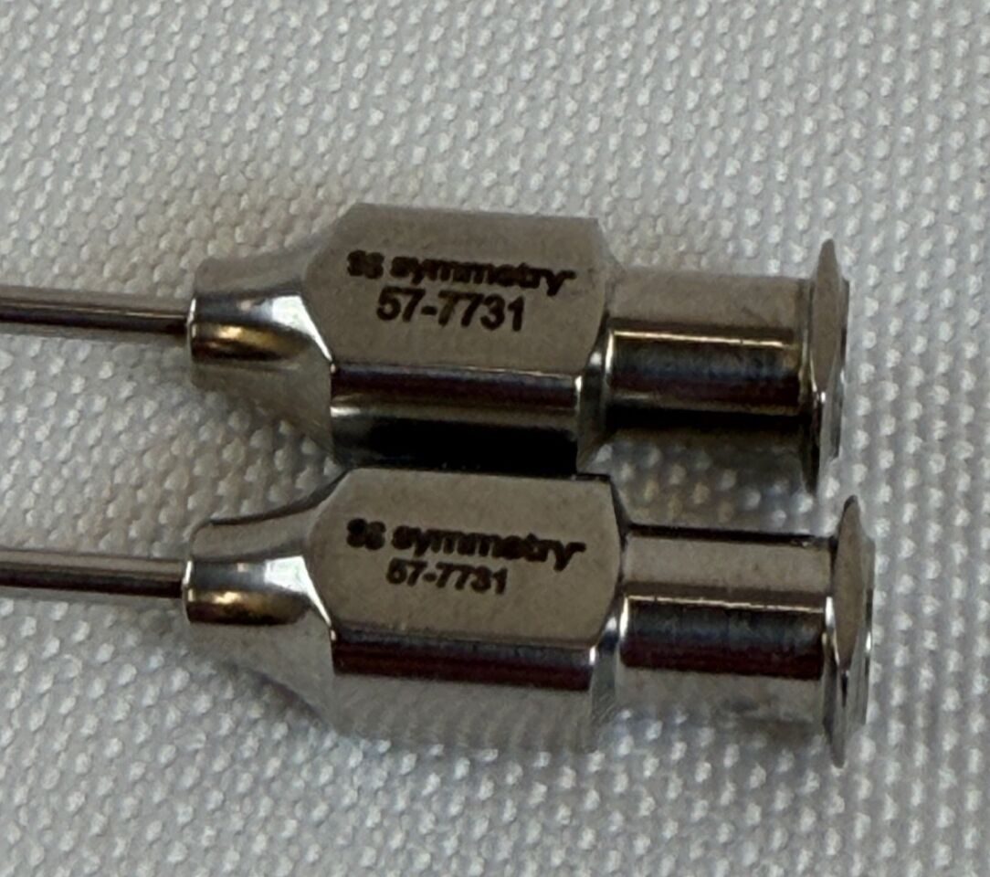 SYMMETRY 57-7731 17Ga x 3.5" Dual Hole & Luer Lock Ventricular Cone Needle Pair — photo 2