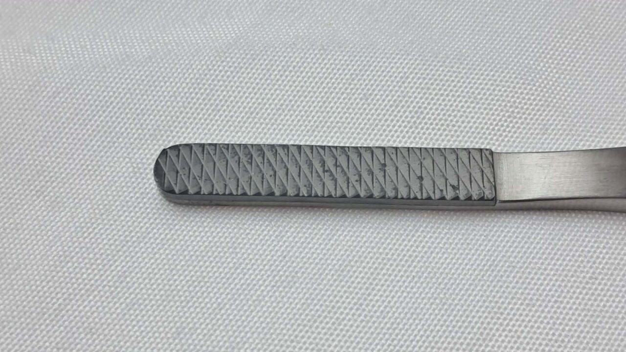 AESCULAP OL427R Durogrip TC Fomon Size 7-8 Double Ended Nasal Rasp — photo 3