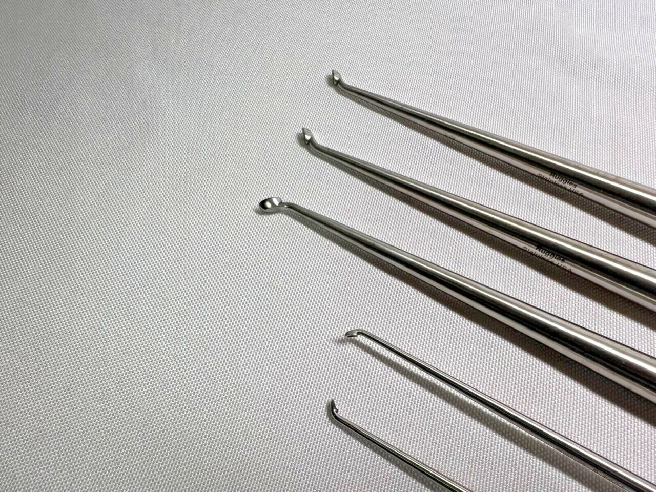 INTEGRA RUGGLES Redmond Lot of 5 Curved Cervical Spine Curettes — photo 2