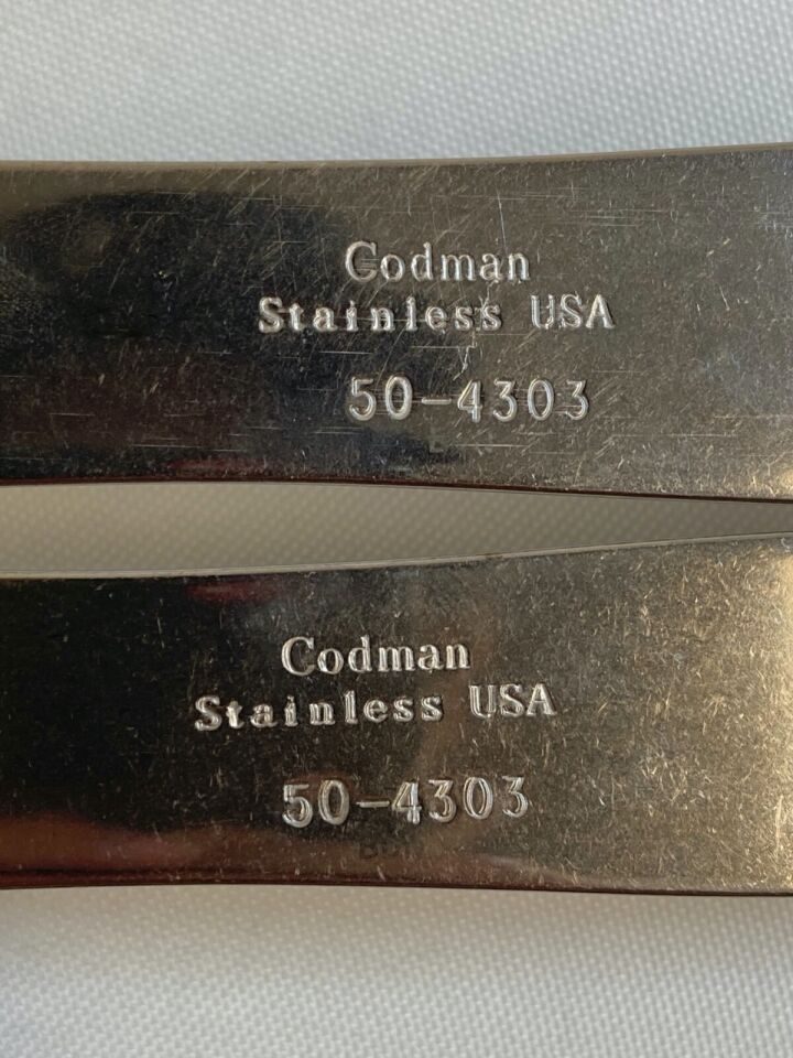 CODMAN 50-4303 Deaver Retractors 1" x 13" Orthopedic General Surgery — photo 2