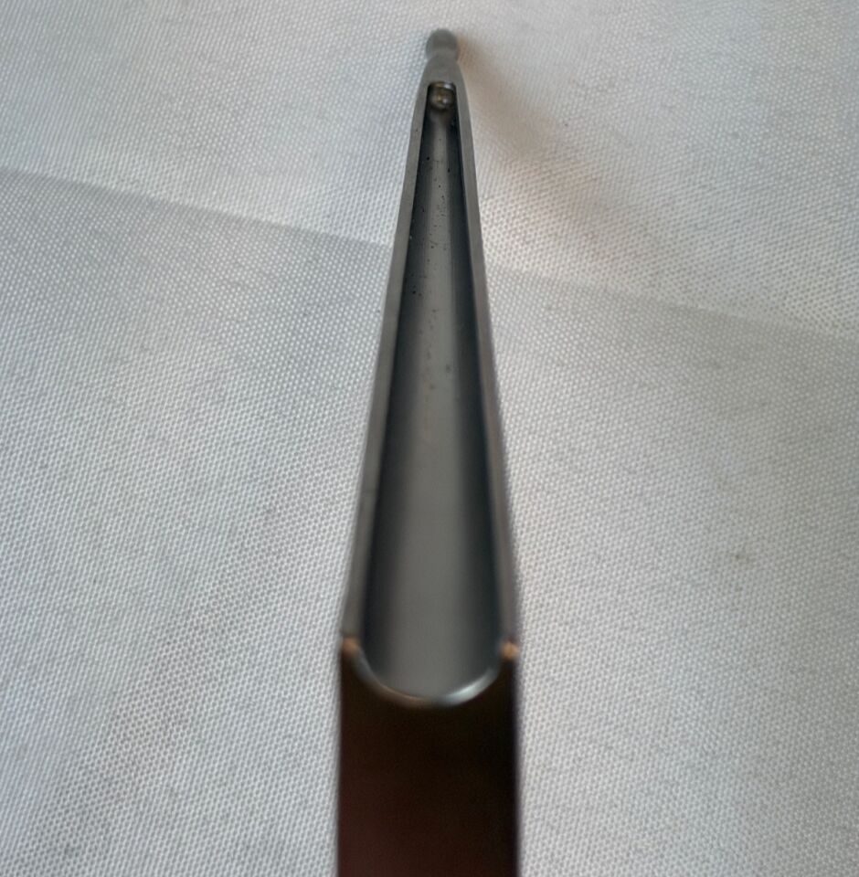 SONTEC 516-506 Teales Gorget Speculum Tapered 1/2 Moon-Probe End 4.75" Shaft 4" — photo 6