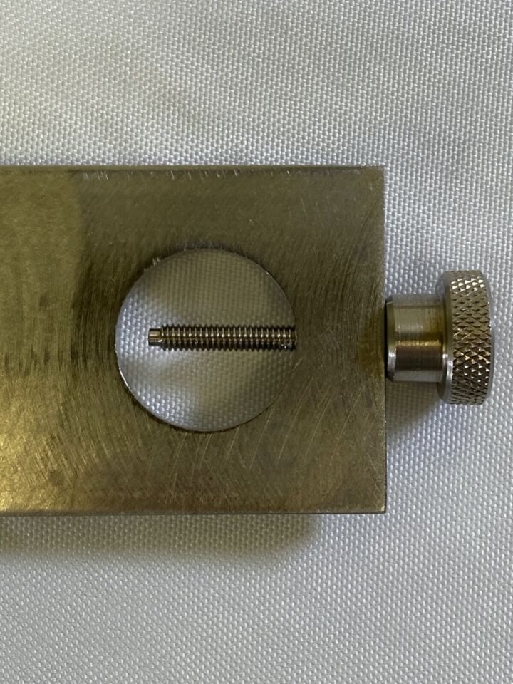 Bone Cutting Jig 5mm Thumbscrew w/ Sterilization Case — photo 6