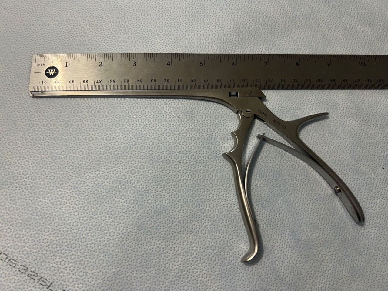 FUJITA MEDICAL 8211-10 Rongeur 1mm X 40deg X 6-3/4" Neurology Spinal — photo 5