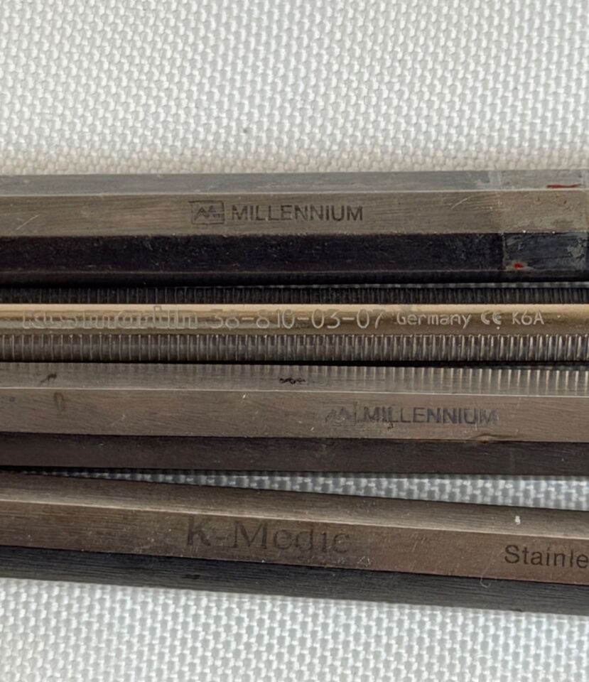 MILLENNIUM KLS MARTIN 3mm 4.76mm 7mm & 15.8mm Hoke Osteotome Set - Set of 4 — photo 2