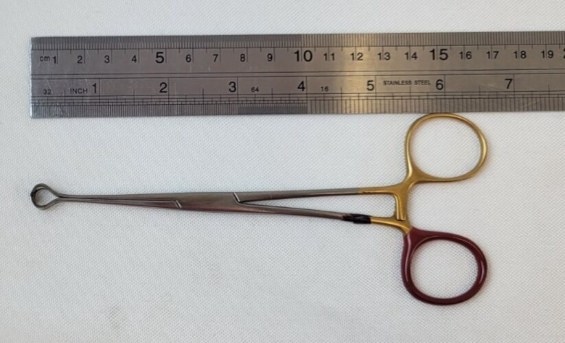 Babcock Tissue Forceps, Triangular Jaws, Serrated, 6-1/2" — photo 7