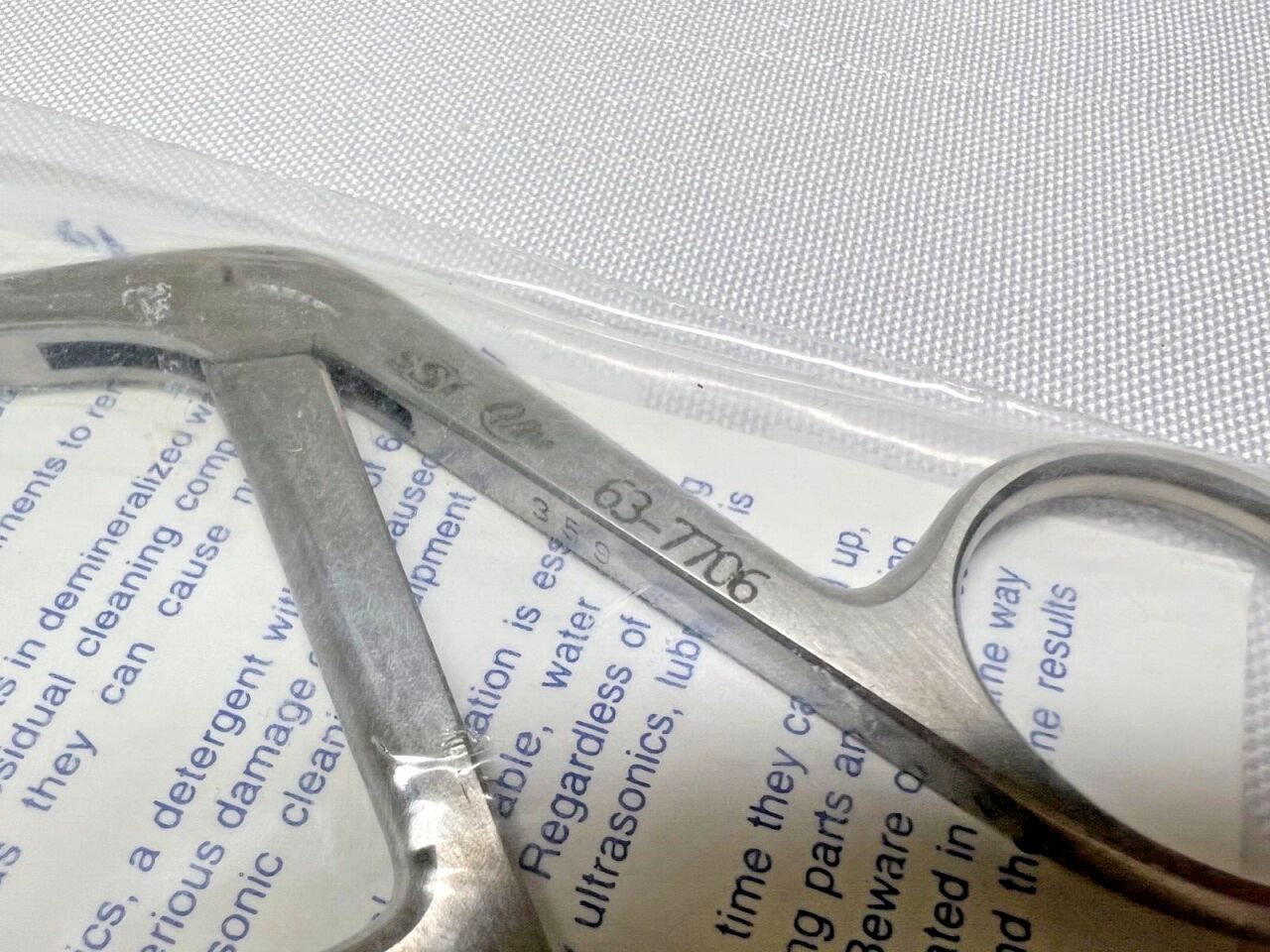 SSI ULTRA 63-7706 Surgical Nasal Scissors Left 11mm Blades 8-3/4" Length — photo 2