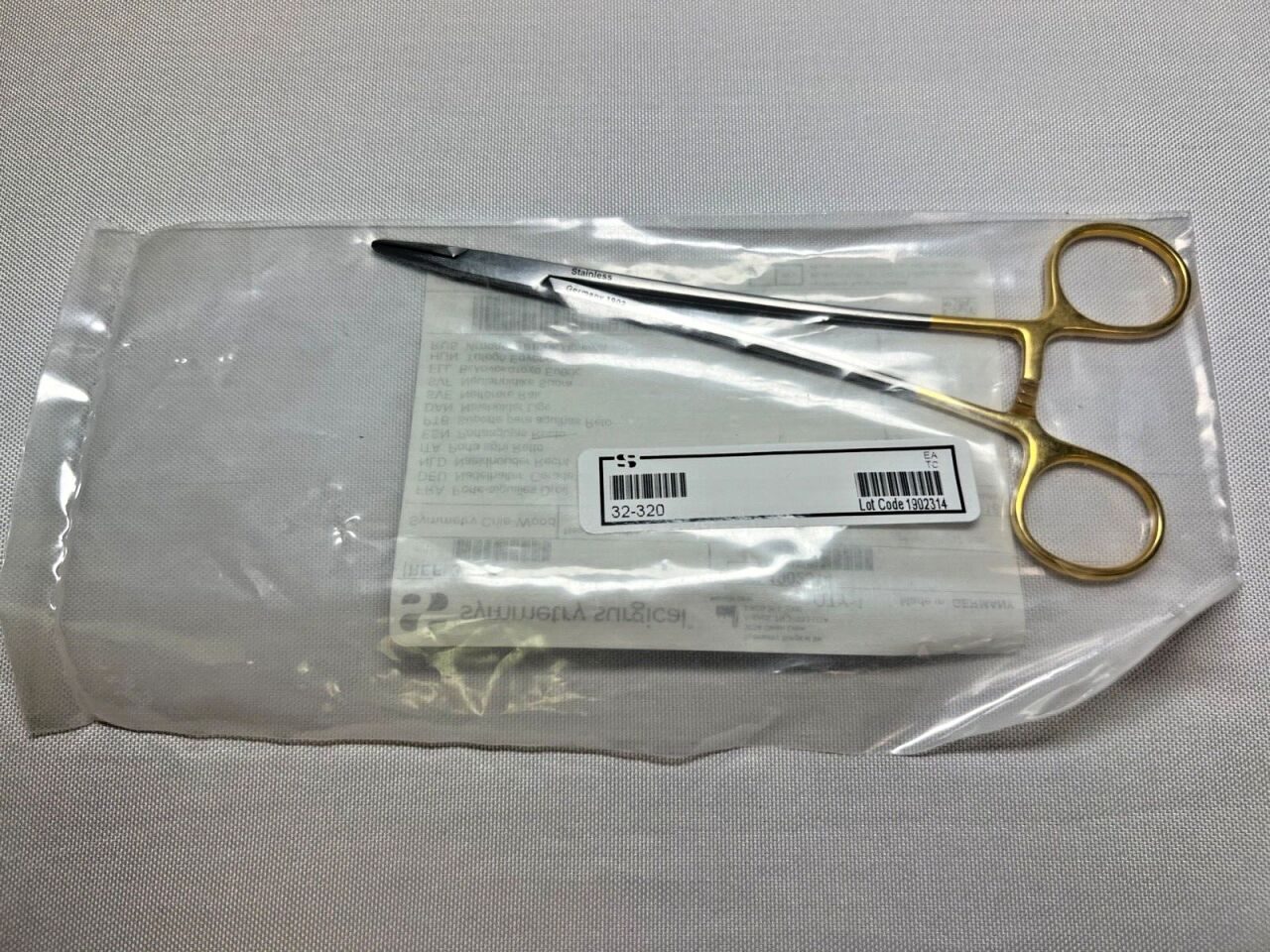 SYMMETRY SURGICAL 32-320 Crile-Wood Straight Needle Holder, 7" Length — photo 2