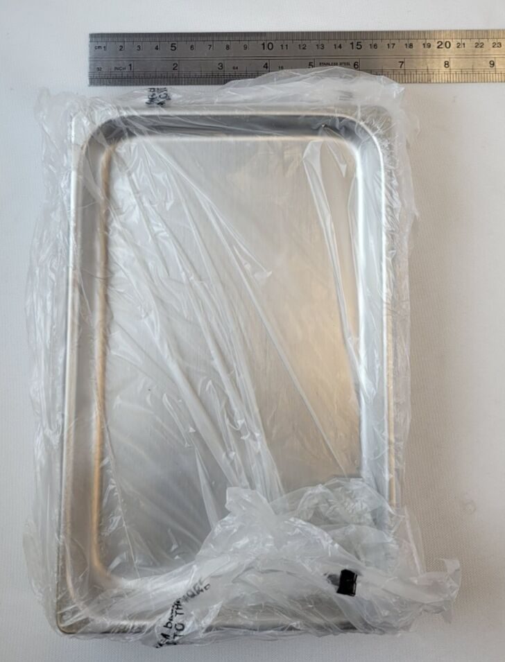 POLAR WARE 10F Stainless Steel Medical Instrument Tray, 10 x 6.5" - lot of 6 — photo 4