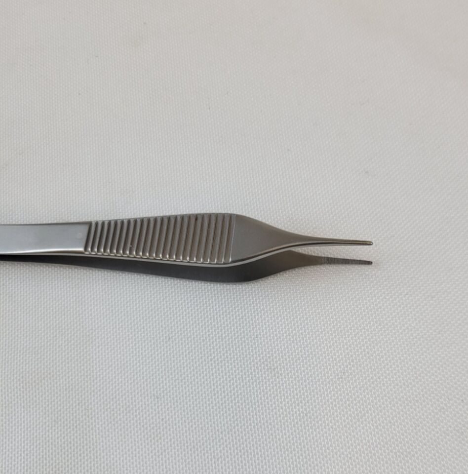AMBLER SURGICAL 25-041 Adson Bipolar Forceps 1mm Serrated Tips Ophthalmology — photo 4