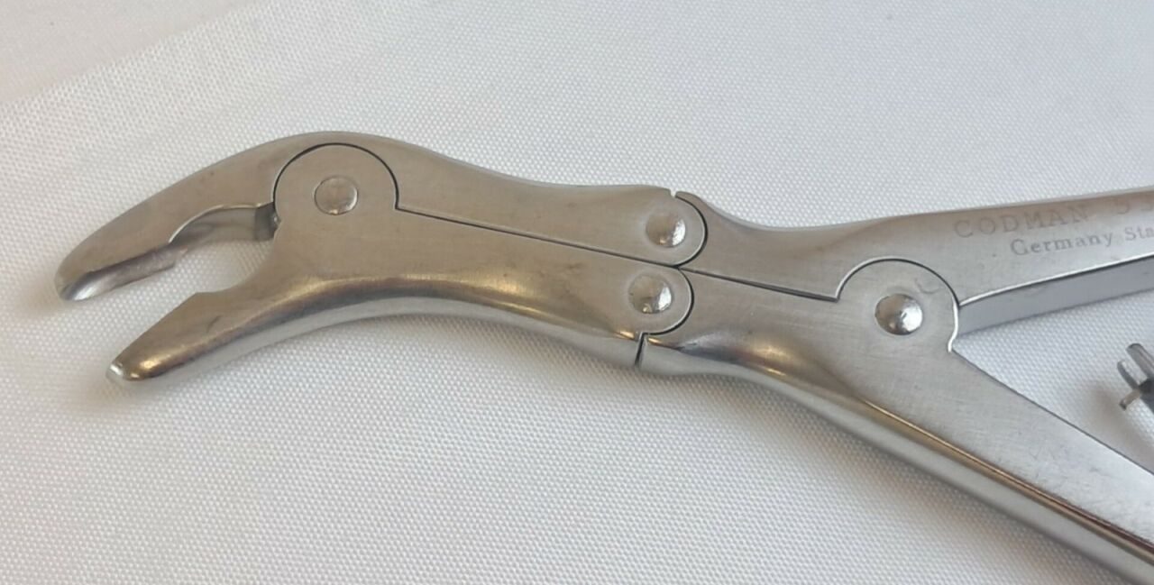 CODMAN 53-1133 Stille Luer Rongeur 5mm x 13mm Bite 9.5" D/A Orthopedics Trauma — photo 2
