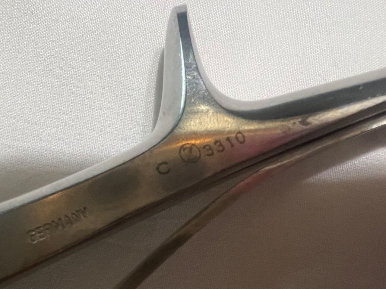ZIMMER 3310 Stille-Luer Bone Rongeur 45deg Angle 6mmX 15mm Cup 9" Length — photo 3