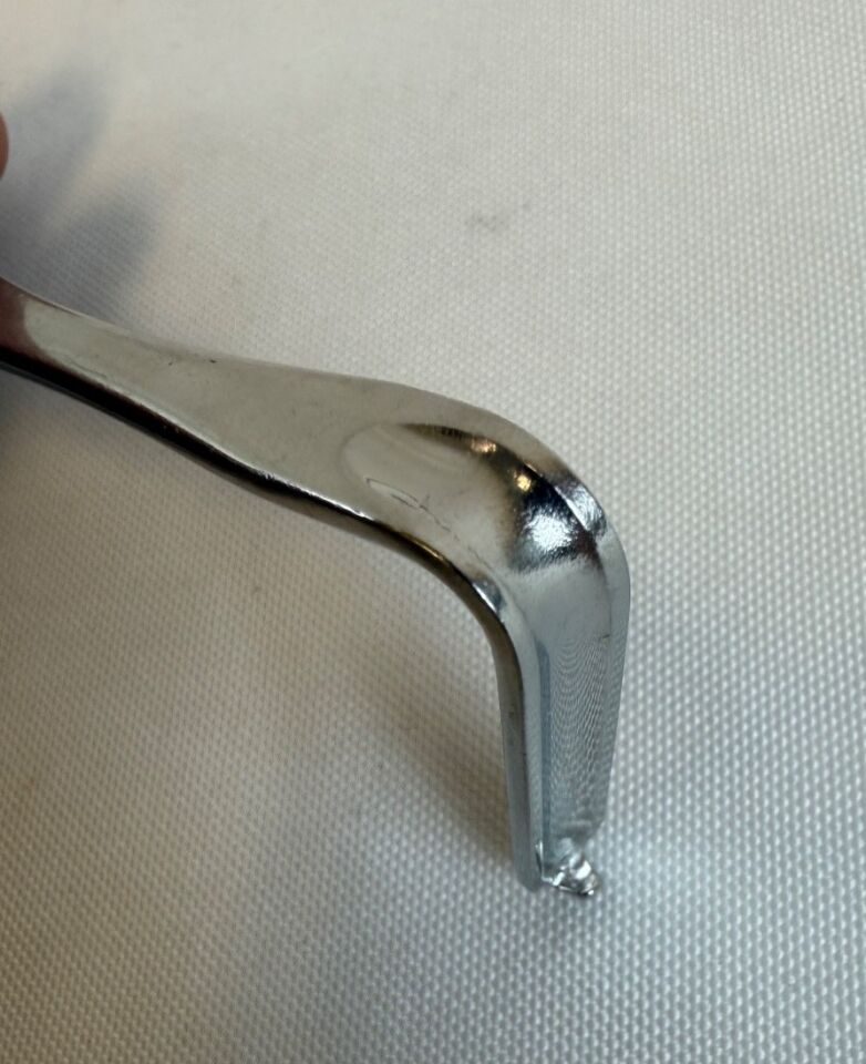 W. LORENZ 01-0150 Hargis Piriform Rim Retractor Convex Blade Maxillofacial — photo 2