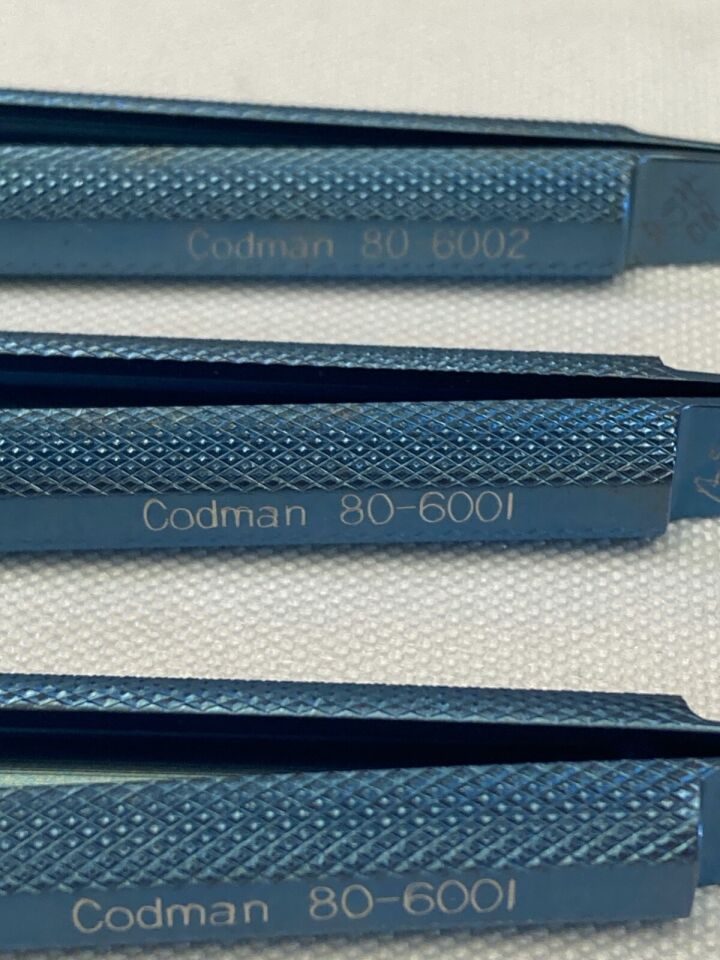 VARIOUS  12 Piece Codman Elmed Micro OBGYN Instrument Set w/ Sterilization Case — photo 3
