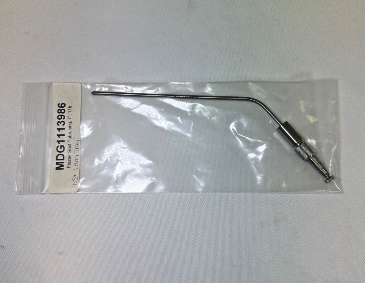 KONIG MDG1113986 Frazier Suction Tube Angled 7" 11 Fr