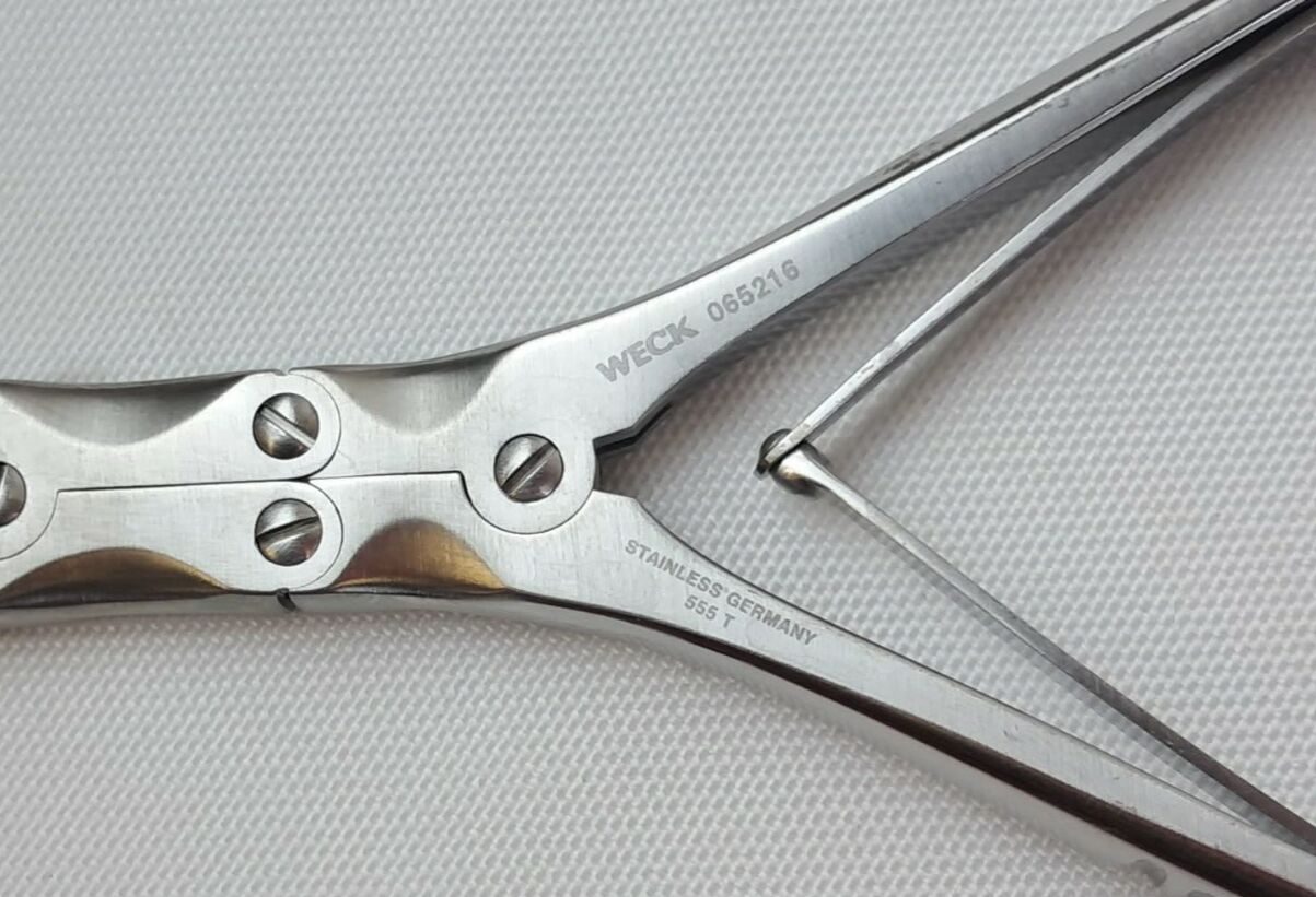 WECK 65216 Kleinert Kutz Bone Cutting Forceps Dual Action Straight — photo 4