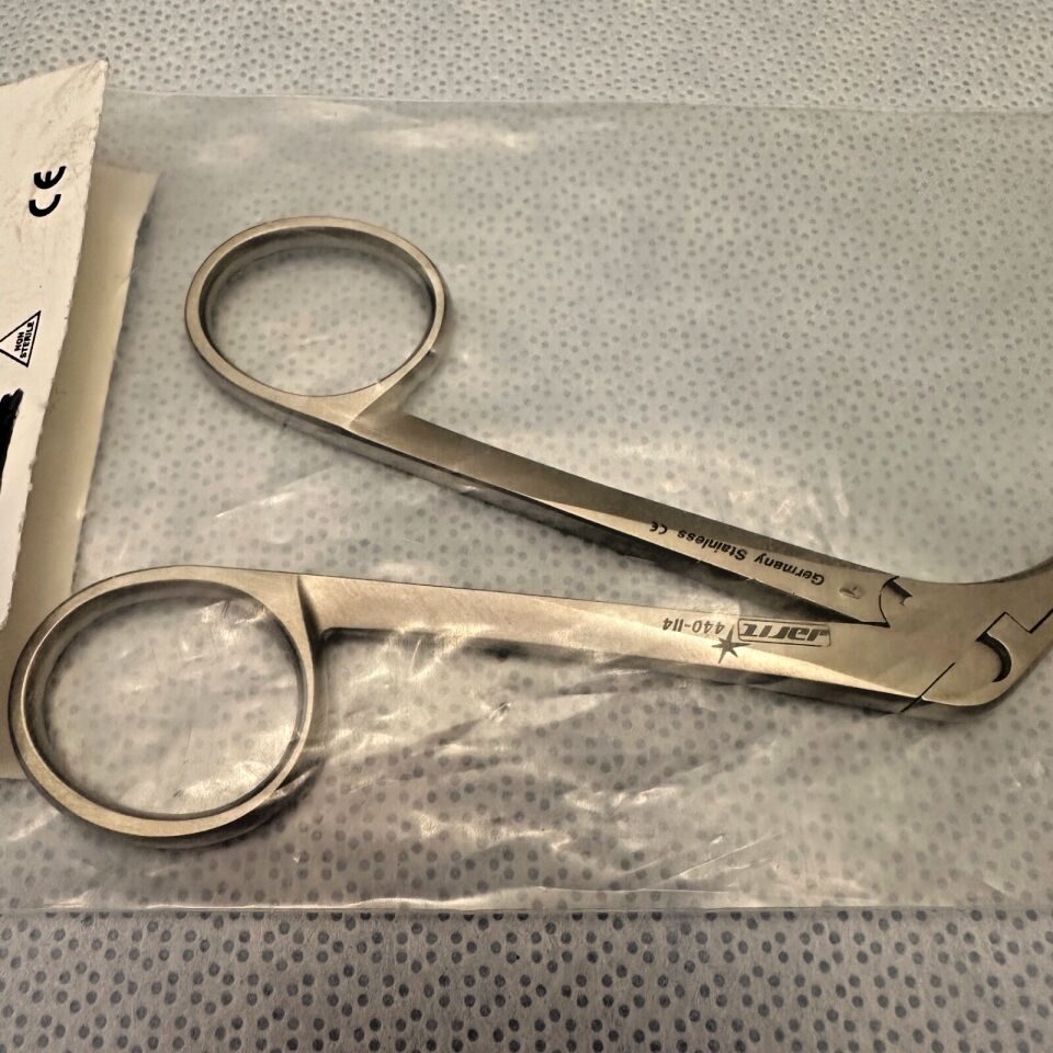 JARIT 440-114 Blakesley Forceps Fenestrated Straight WL 4-1/2" — photo 5