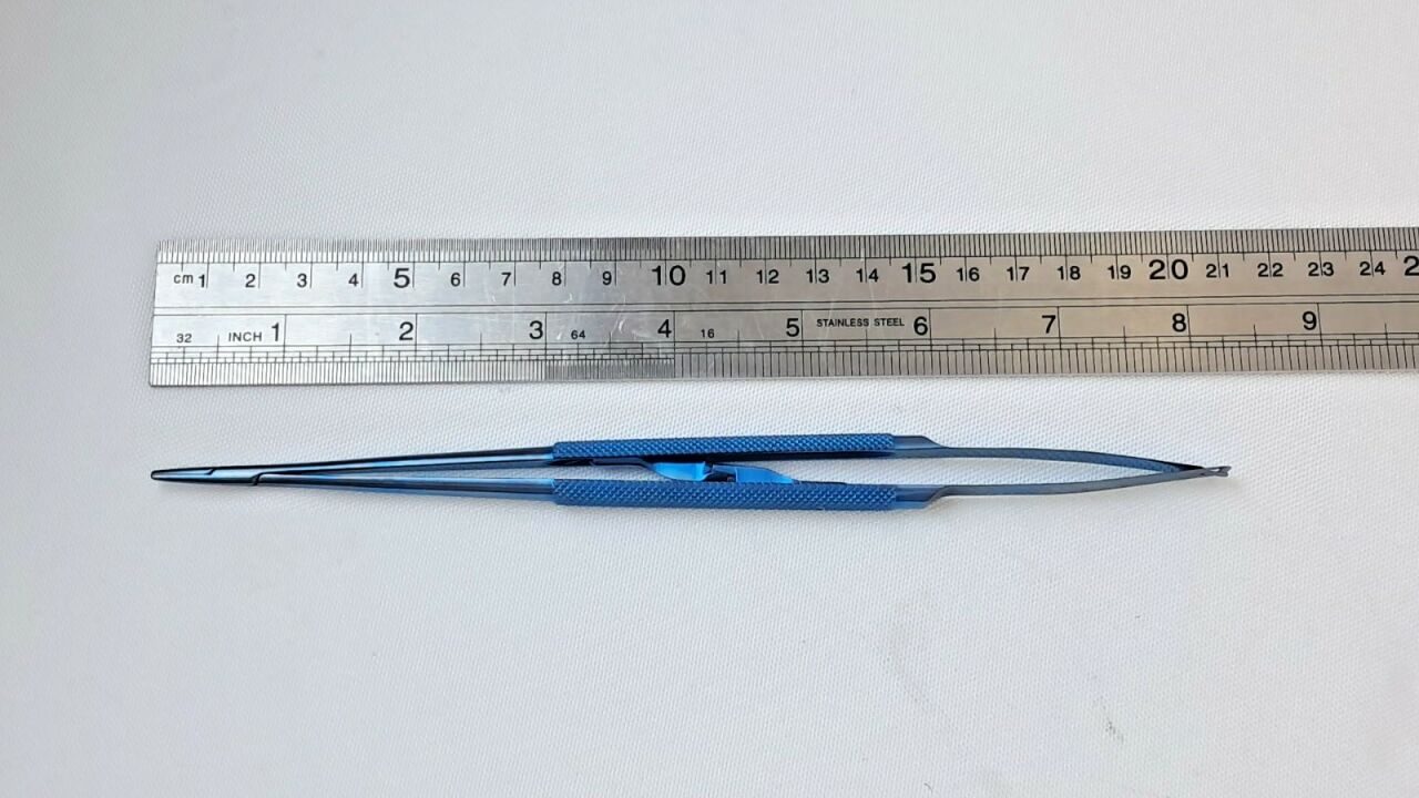 SYMMETRY TI Jacobson Needle Holder SSI Ultra  52525T Titanium Needle Holder Locking Straight Jacobson — photo 6