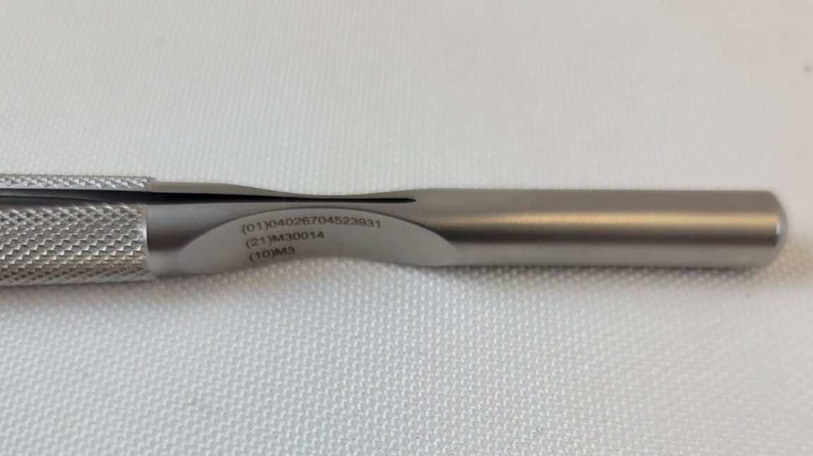 PILLING 358007 Micro Denis Ring Forceps 1mm Smooth Ring Tip 8-1/4" — photo 5