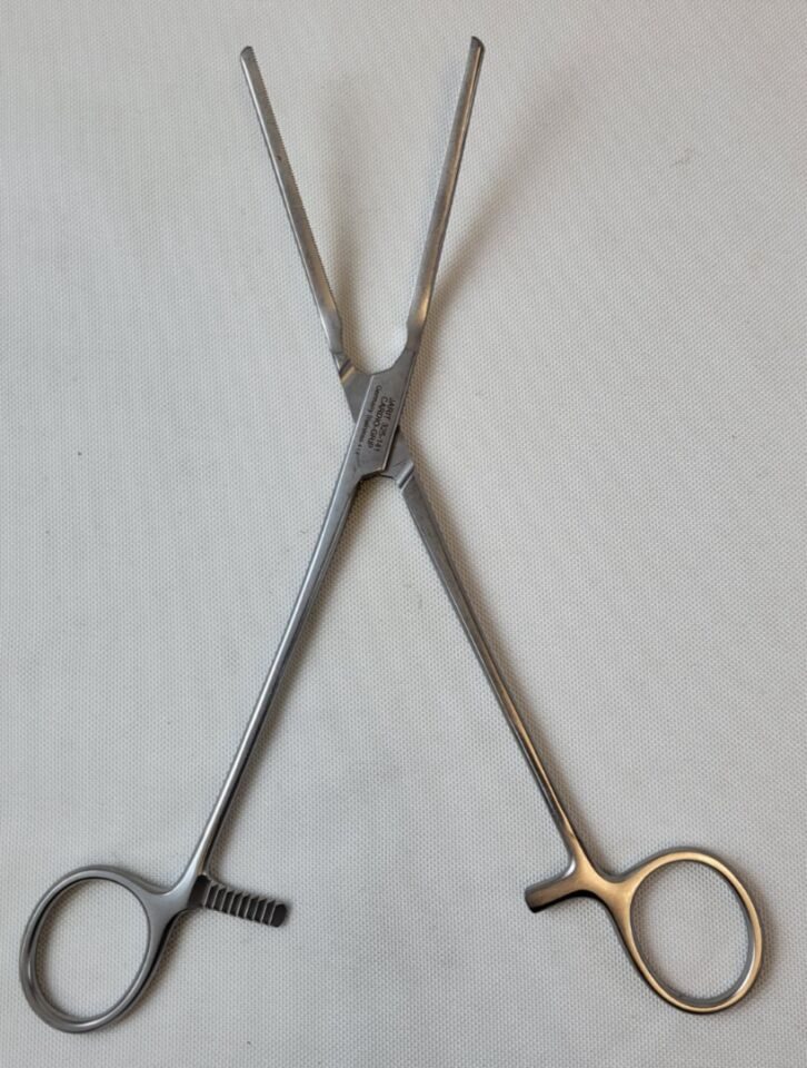 JARIT 325-141 Set of 2 Glassman Intestinal Clamp, Cardio-Grip, 25deg Angle, 9-1/4" — photo 7