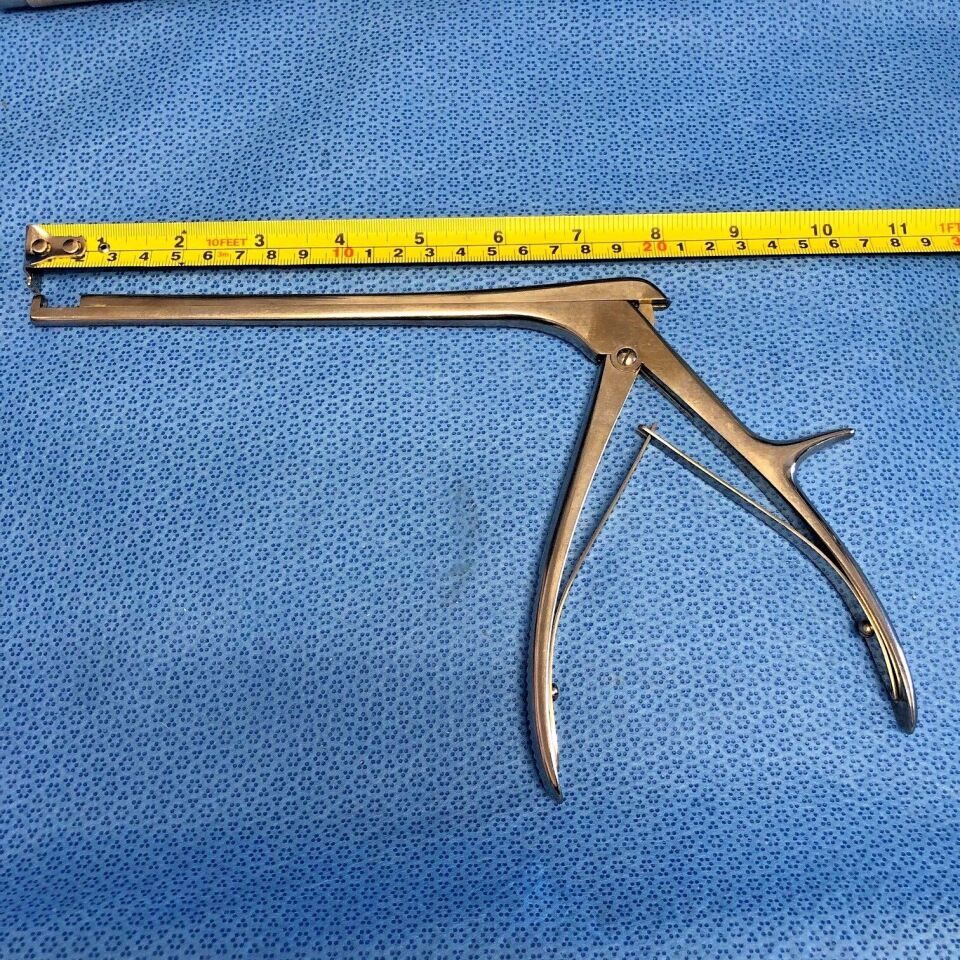 5mm 90deg Up 8" Kerrison Rongeur Bone Punch Orthopedic Spine — photo 6