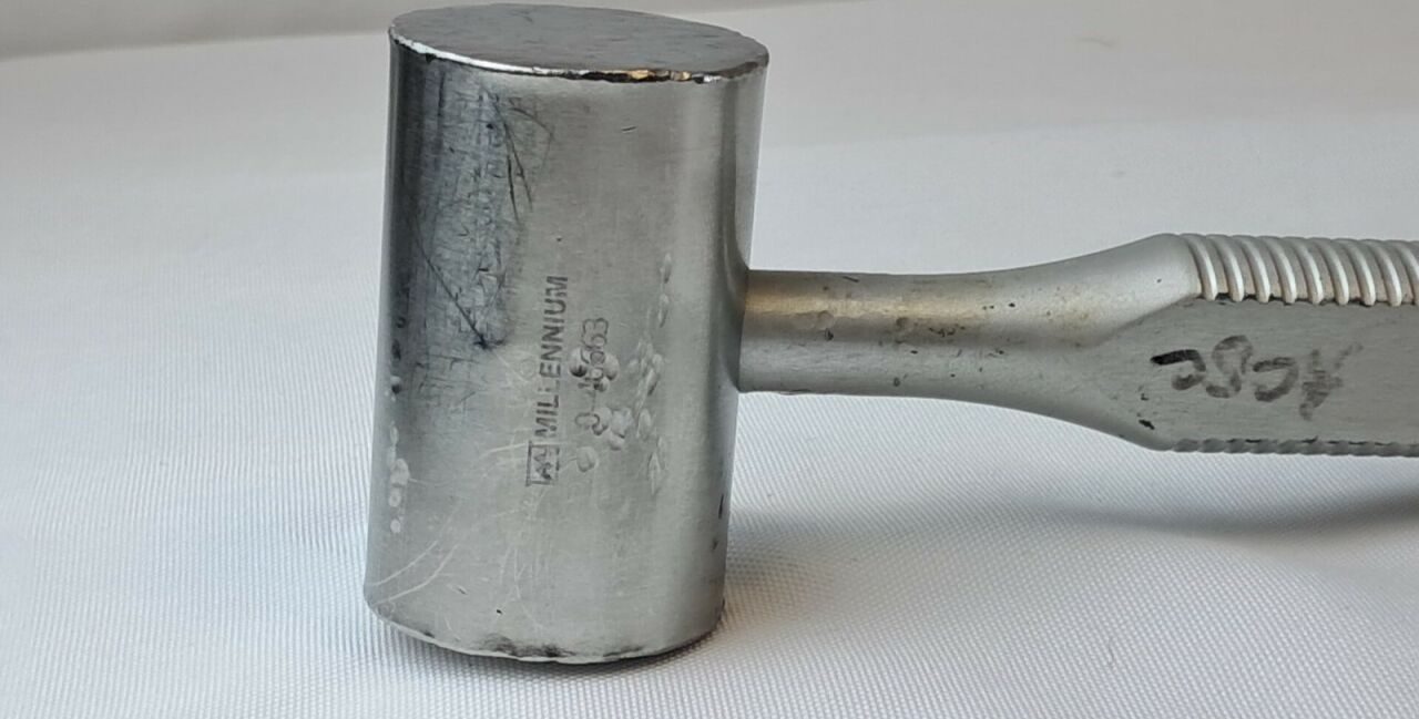 MILLENNIUM SURGICAL 0-46663 Heath Mallet 7.25In Solid S/S 2Lb — photo 4