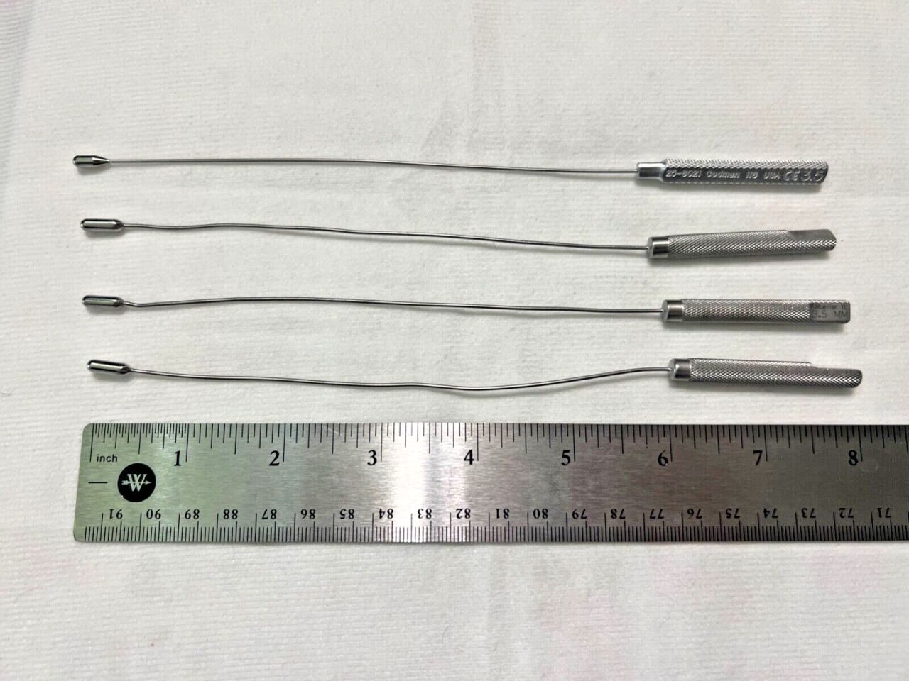 CODMAN 3.5mm DeBakey Vascular Dilators 8" Set of 4 DeBakey Vascular Dilators 3.5mm — photo 4